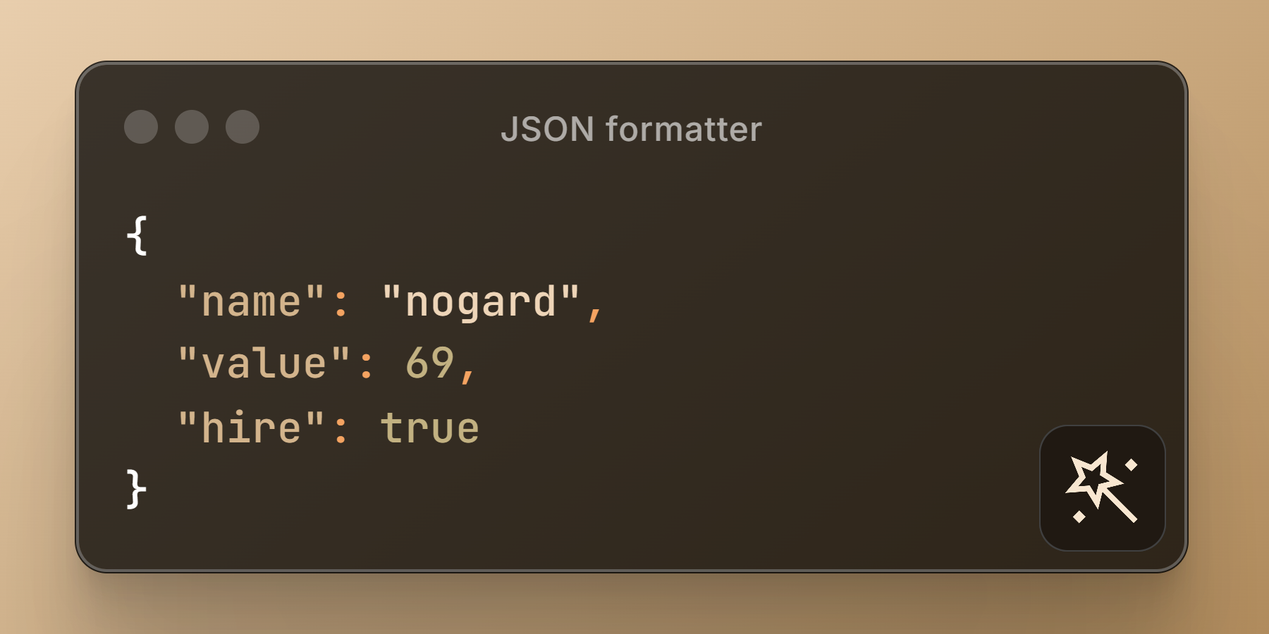 JSON Formatter