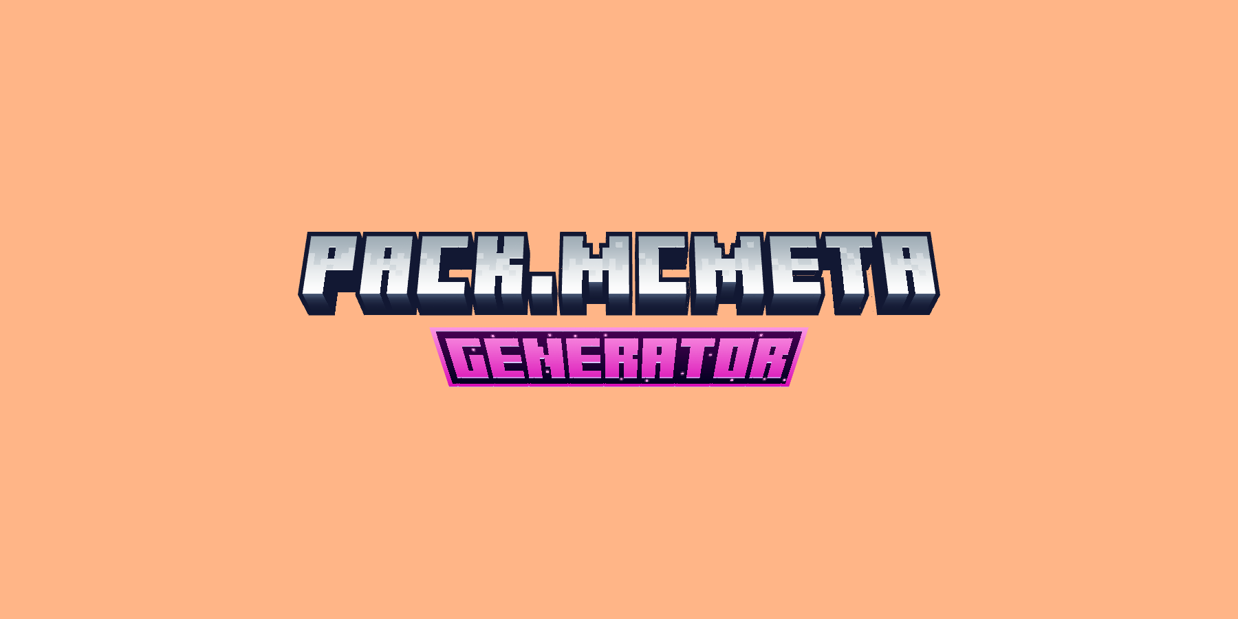 Minecraft pack.mcmeta Generator